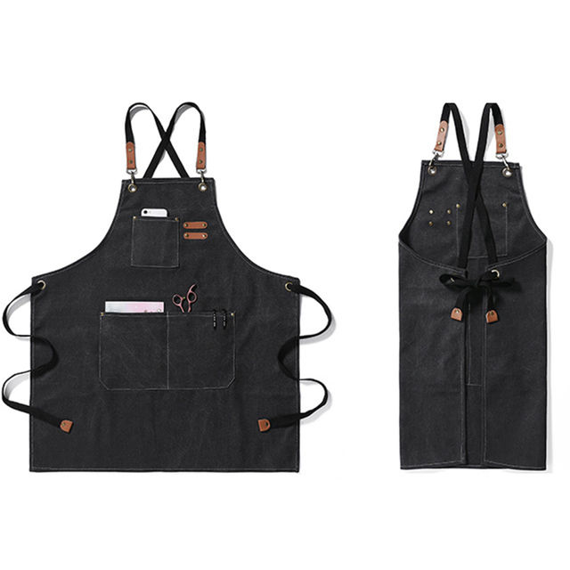 Denim multifunctional apron