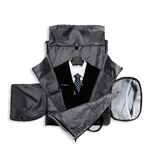 Folding suit bag