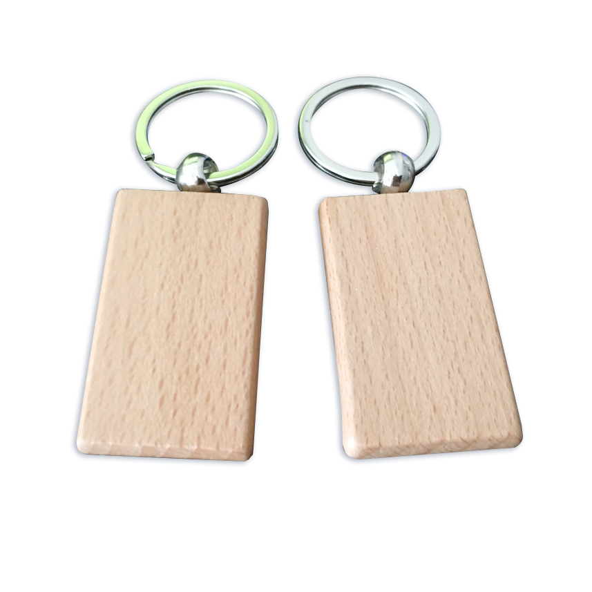 wood keychain