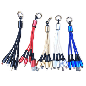 New Design 3-in-1 Mobile Phone Charging Cable with Custom Logo