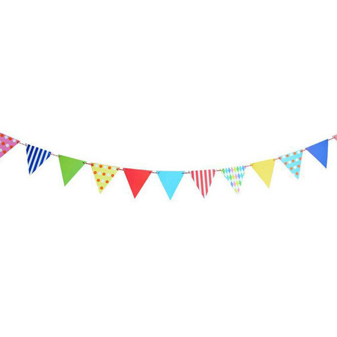 pennants fabric decoration