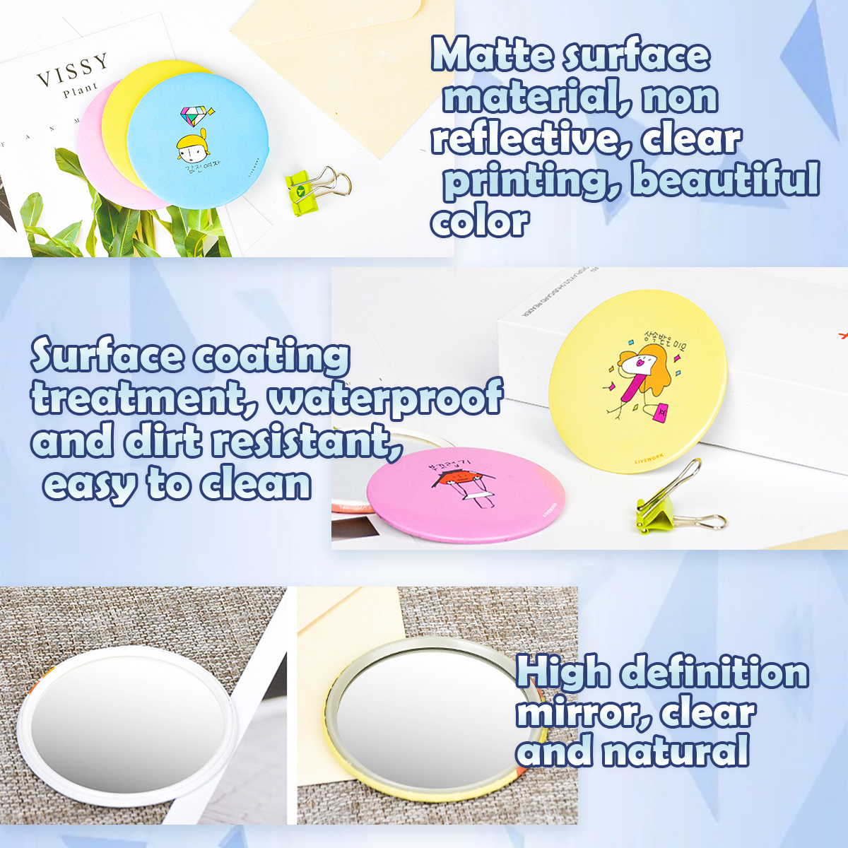 custom pocket mirror 