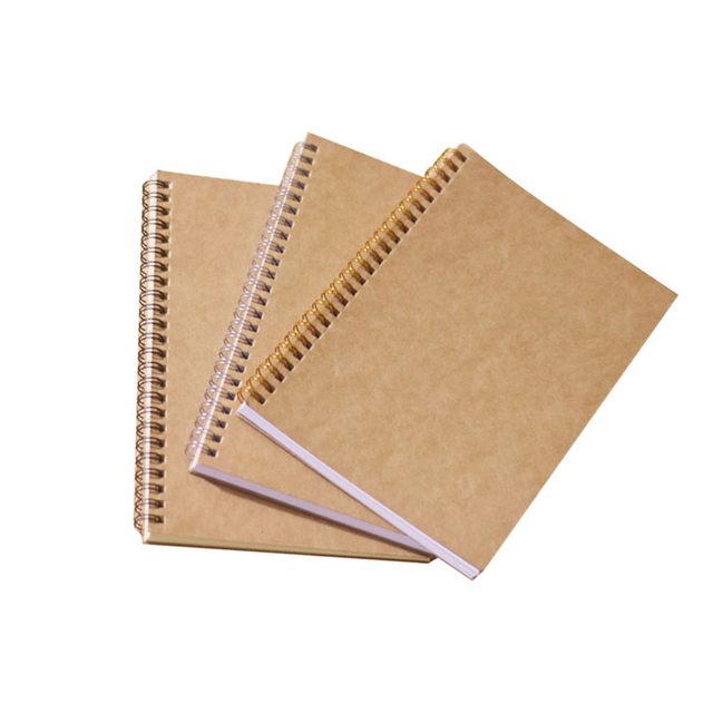 A5 Kraft Paper Notebook Custom Logo