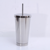 Custom Double Wall Stainless Steel Cups Tumblers With Lid And Straw