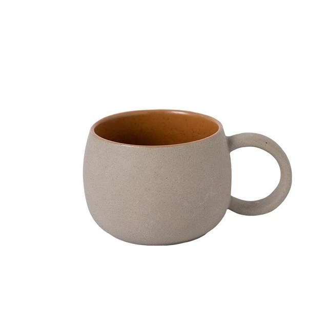 Custom Ceramic Coffee Mug with Saucer