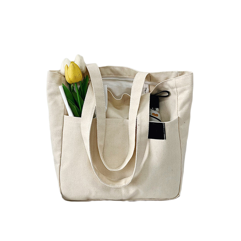 Multi Pocket Canvas Tote Bags