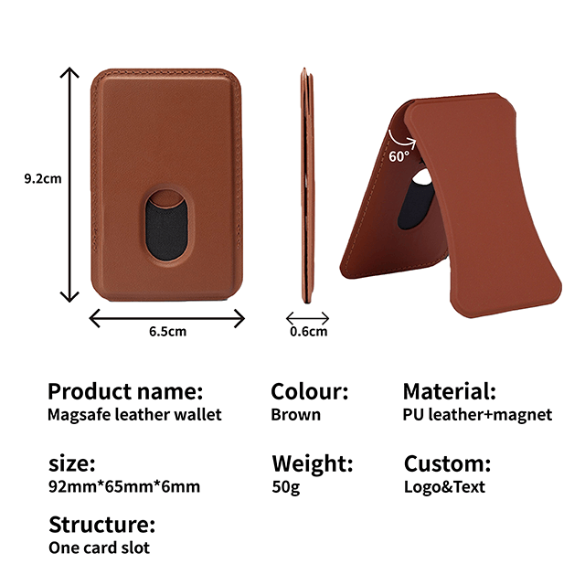 Leather Magsafe Cardholder