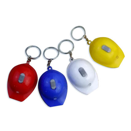 Safety Helmet Key Chain