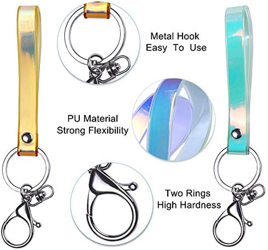 holographic color PVC Lanyard