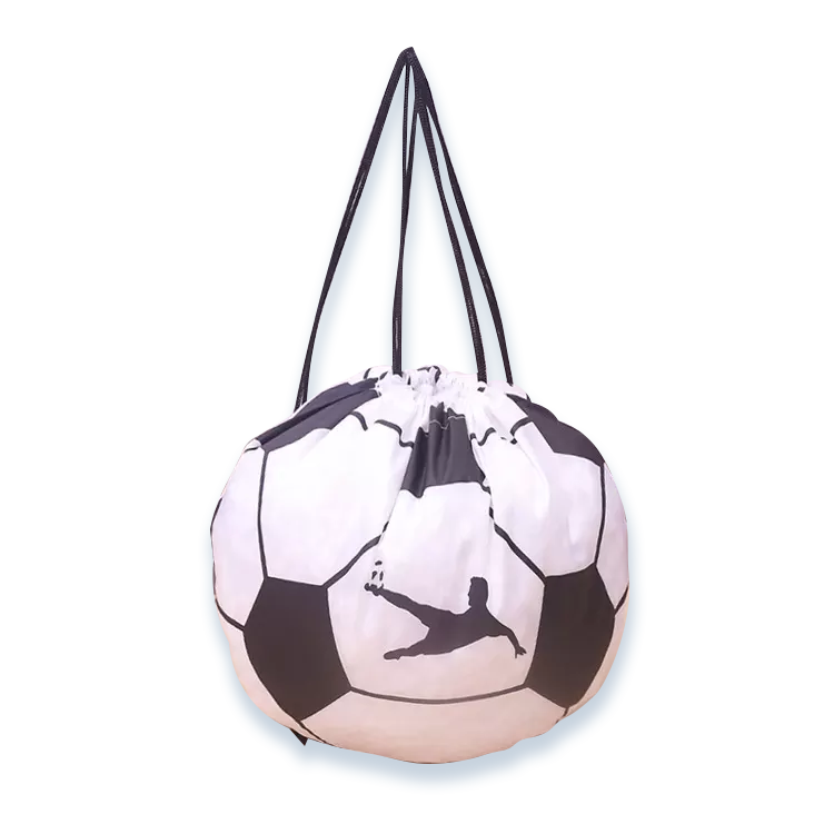 ball shape drawstring bag