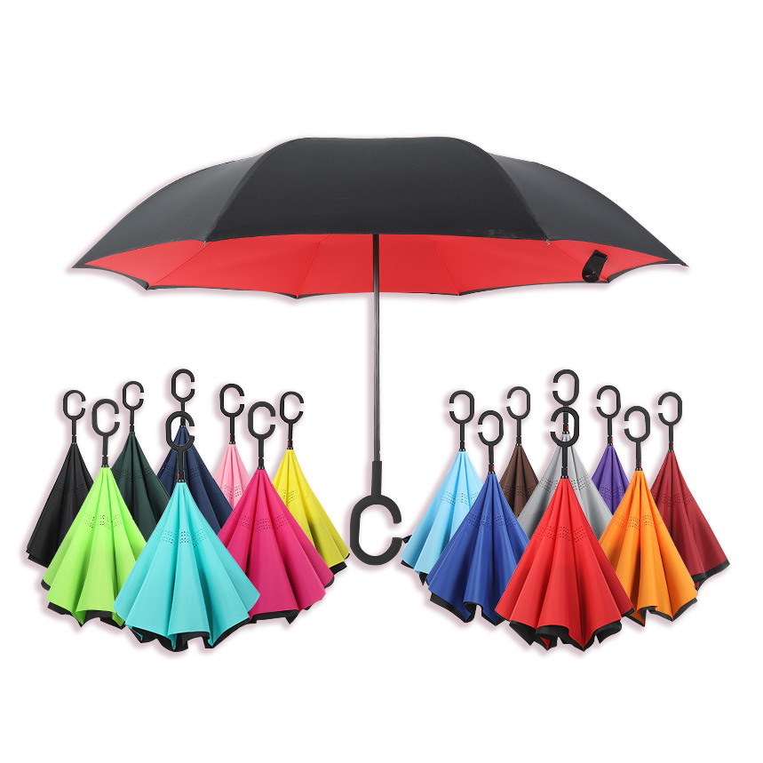 Compact Inverted Umbrella with Customized Logo