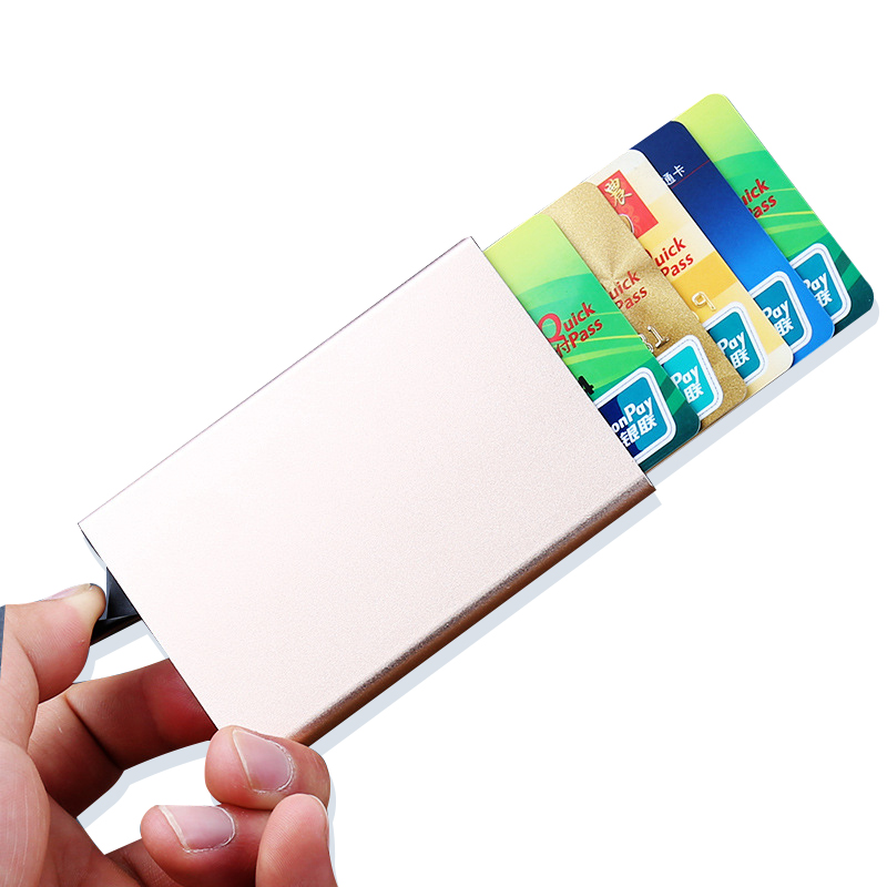 metal card holder