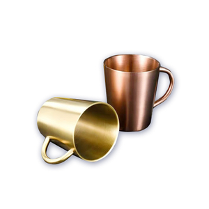  Custom Logo copper Mug 