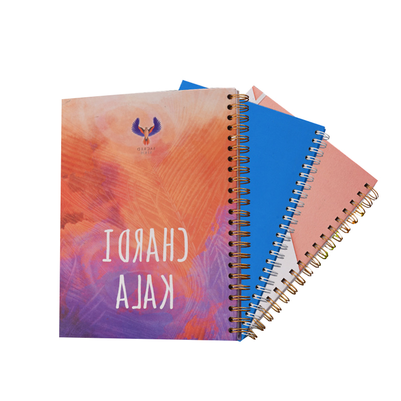 Wholesale Spiral Bound Wholesale A5 Wiro Sublimation Blanks Product Items Fabric Notebook Corporate Promotional Businessgift Set