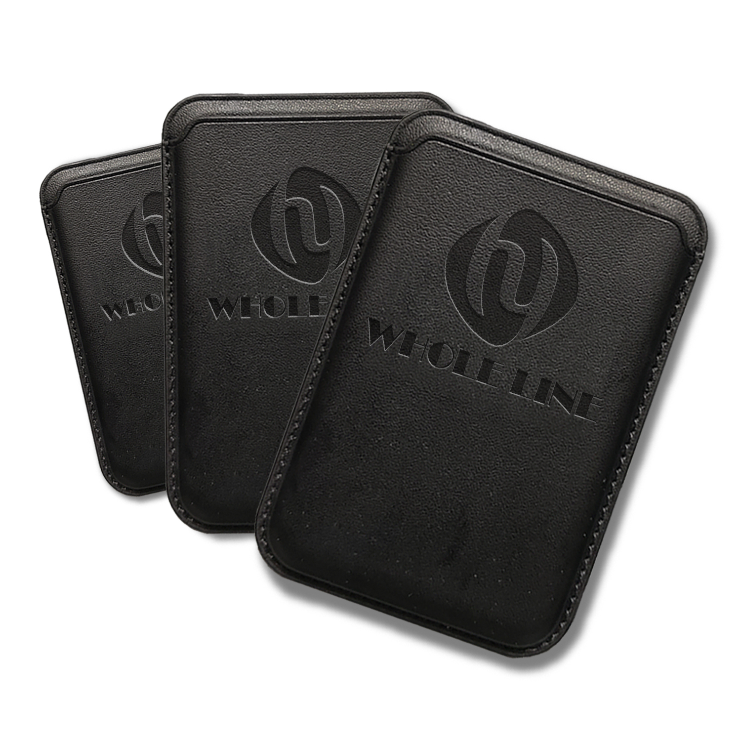 magsafe Customized leather card holder with logo