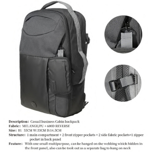 Multi -pocket type Casual business Cabin backpack