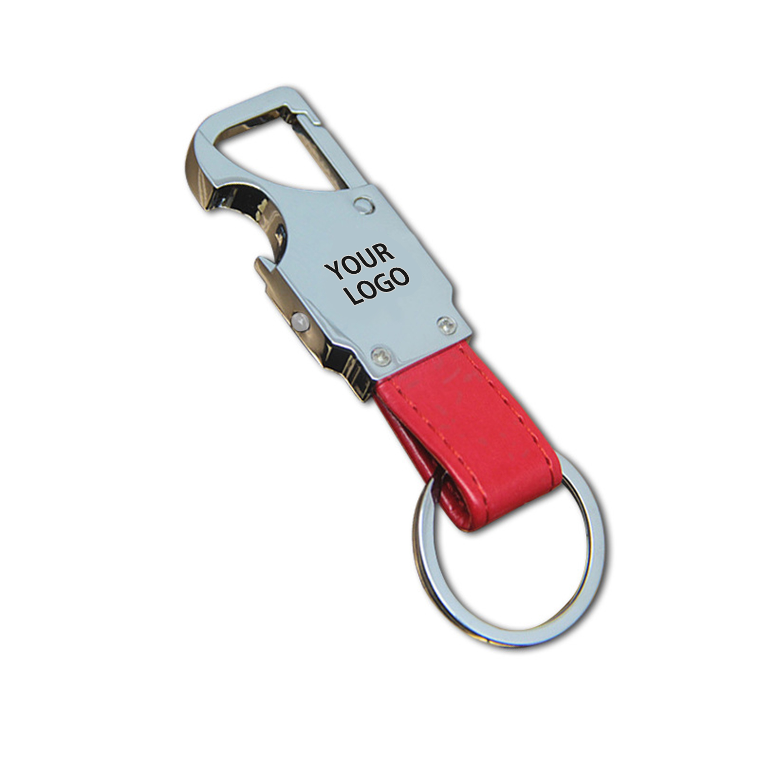  Bottle Opener leather Keychain 