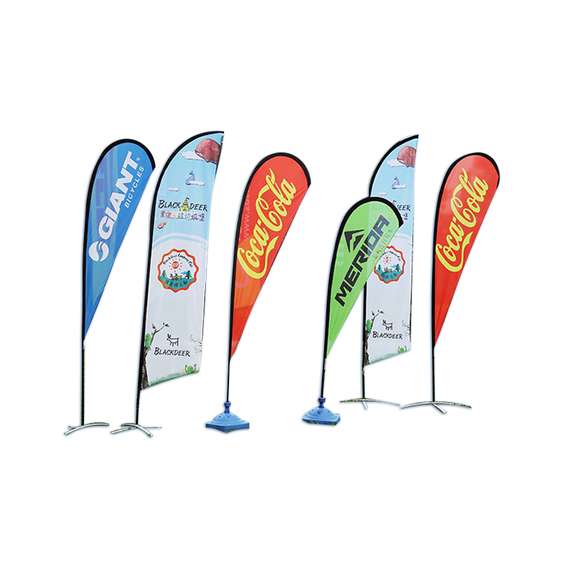 Outdoor advertising flag