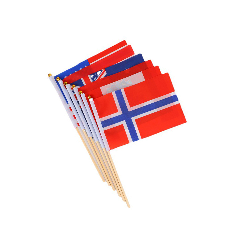 Hand Held Small Stick Mini Flag