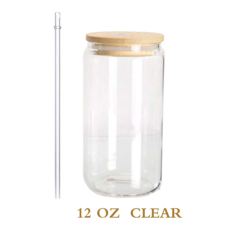 Sublimation Clear Can Glass Mug