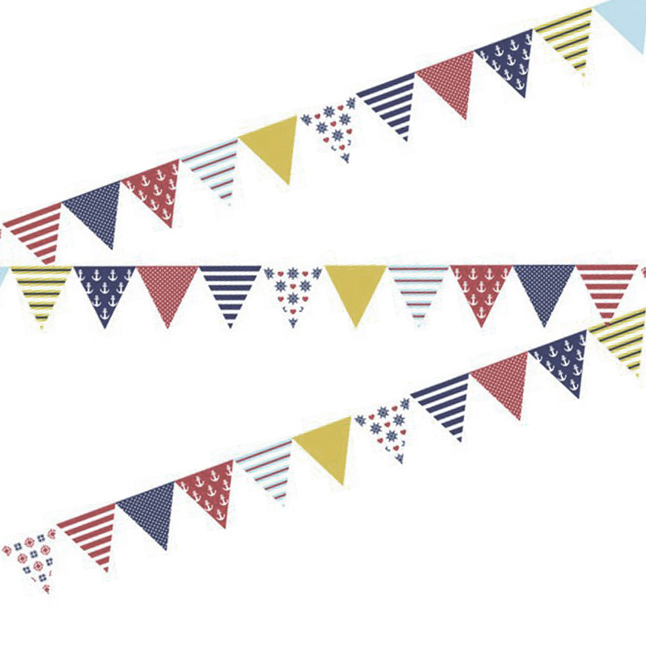 pennants fabric decoration