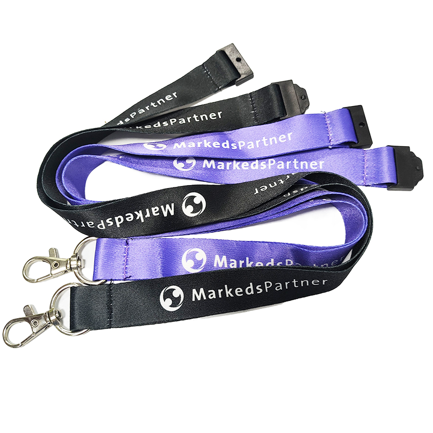 Durable Polyester Lanyards Sublimation Printing One Or Both Sides