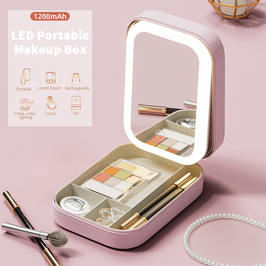 Luxury Makeup box with LED