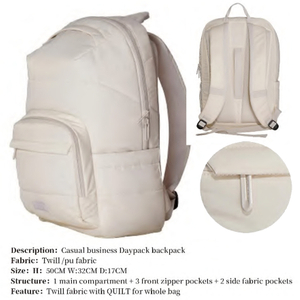 Casual business backpack