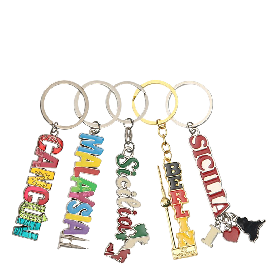 Customized metal keychain