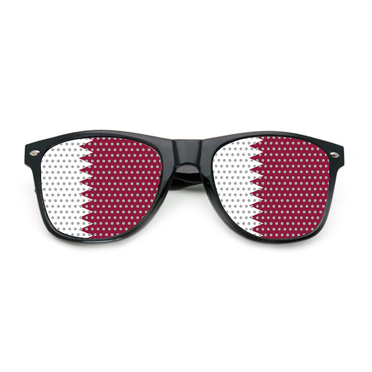 national flag PVC sunglasses