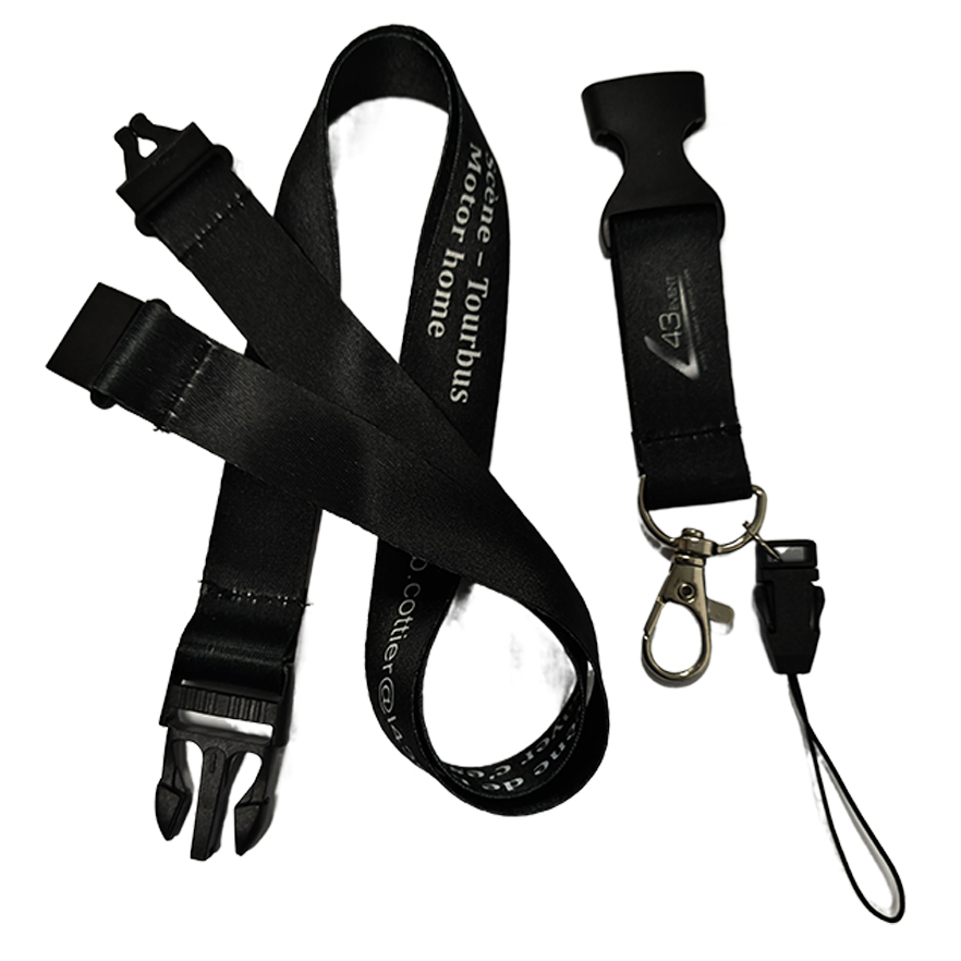 Nylon Quick Release Lanyard 