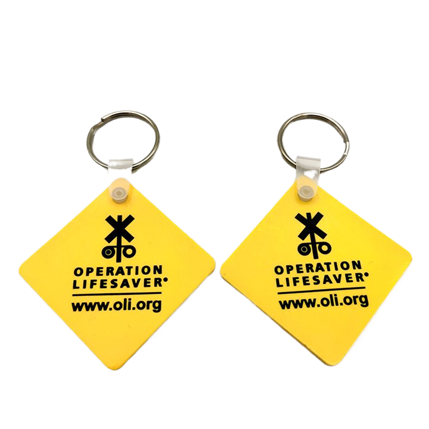 customized silicone keychain