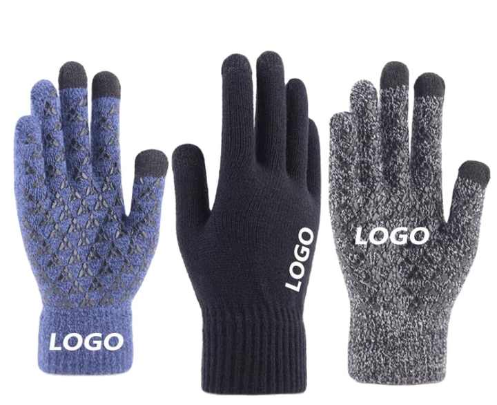 Custom Touchscreen Knit Gloves 