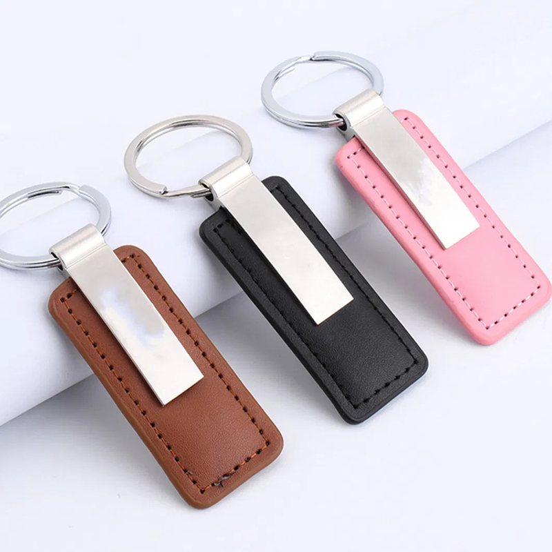 PU leather keychain 