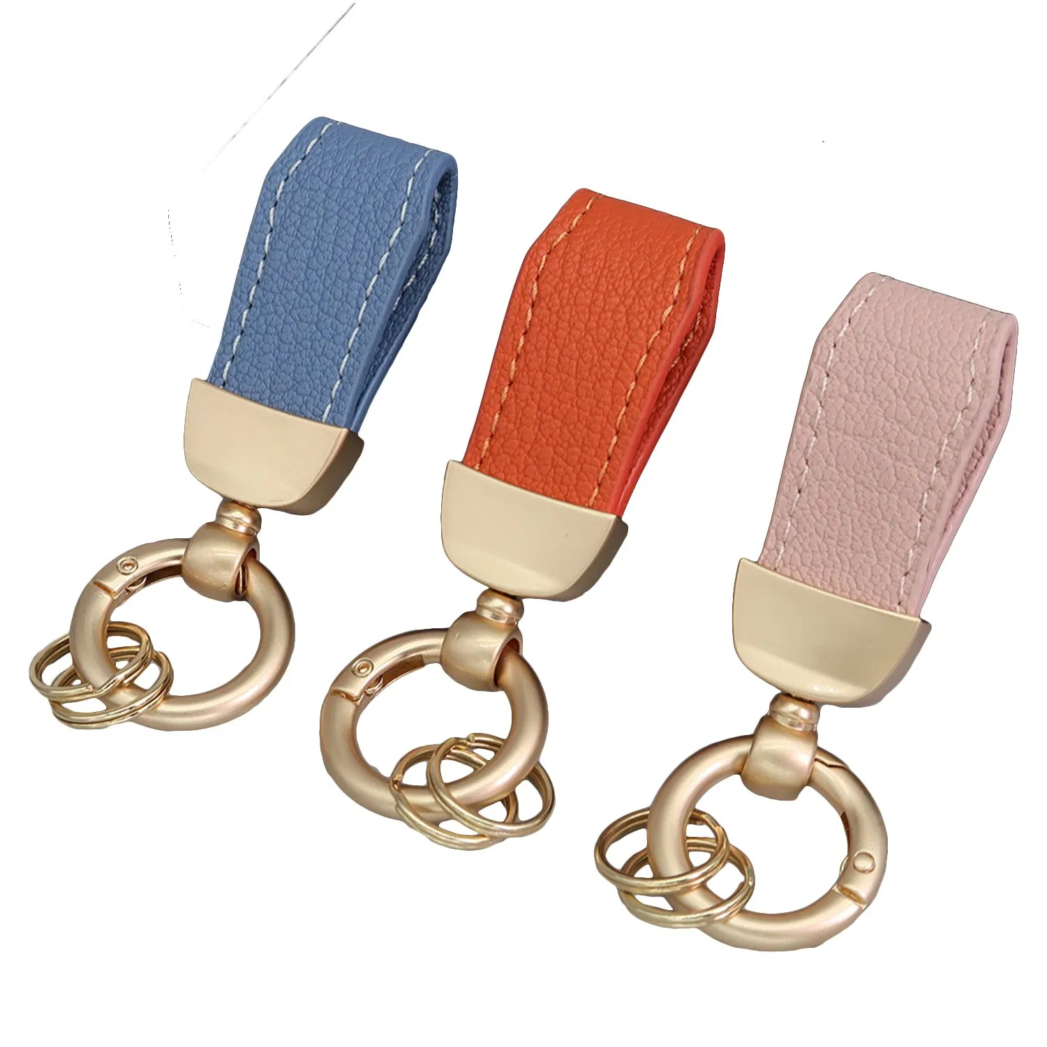 Mini PU leather Keyring