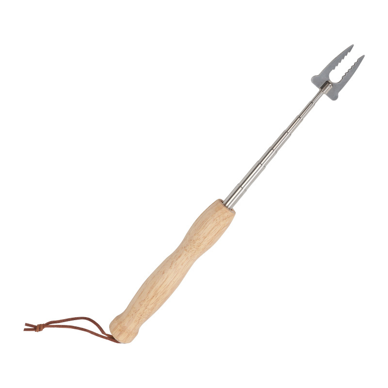 Curved Telescopic BBQ fork