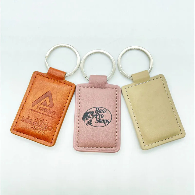 Custom PU leather Keychain