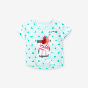 short-sleeved T-shirt for girls