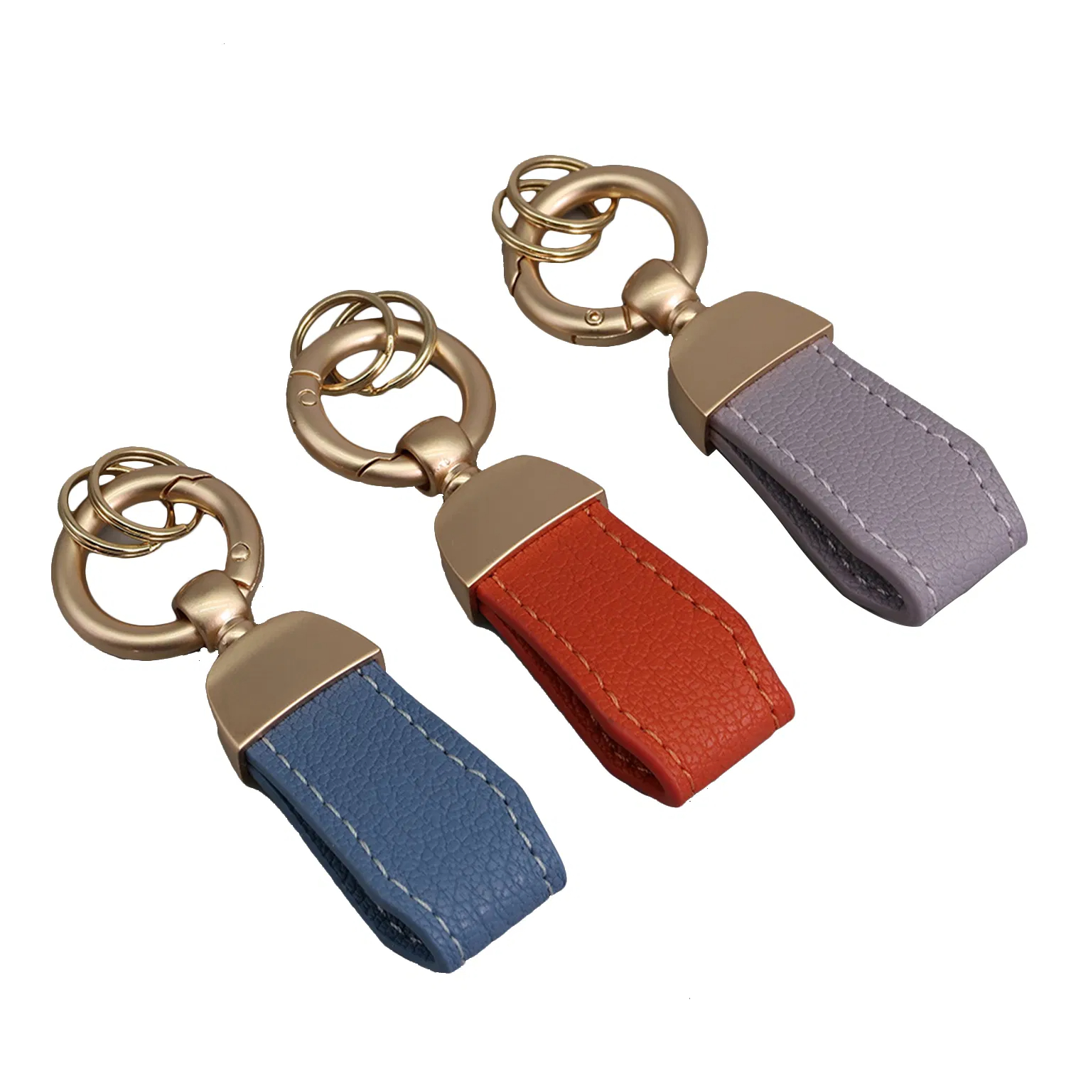 Mini PU leather Keyring