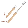 Curved Telescopic BBQ fork