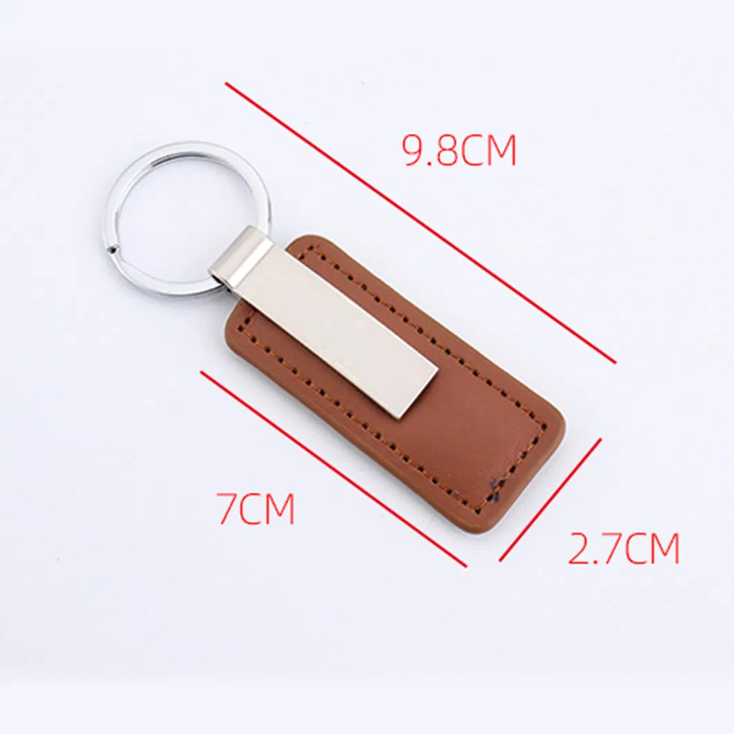 PU leather keychain 