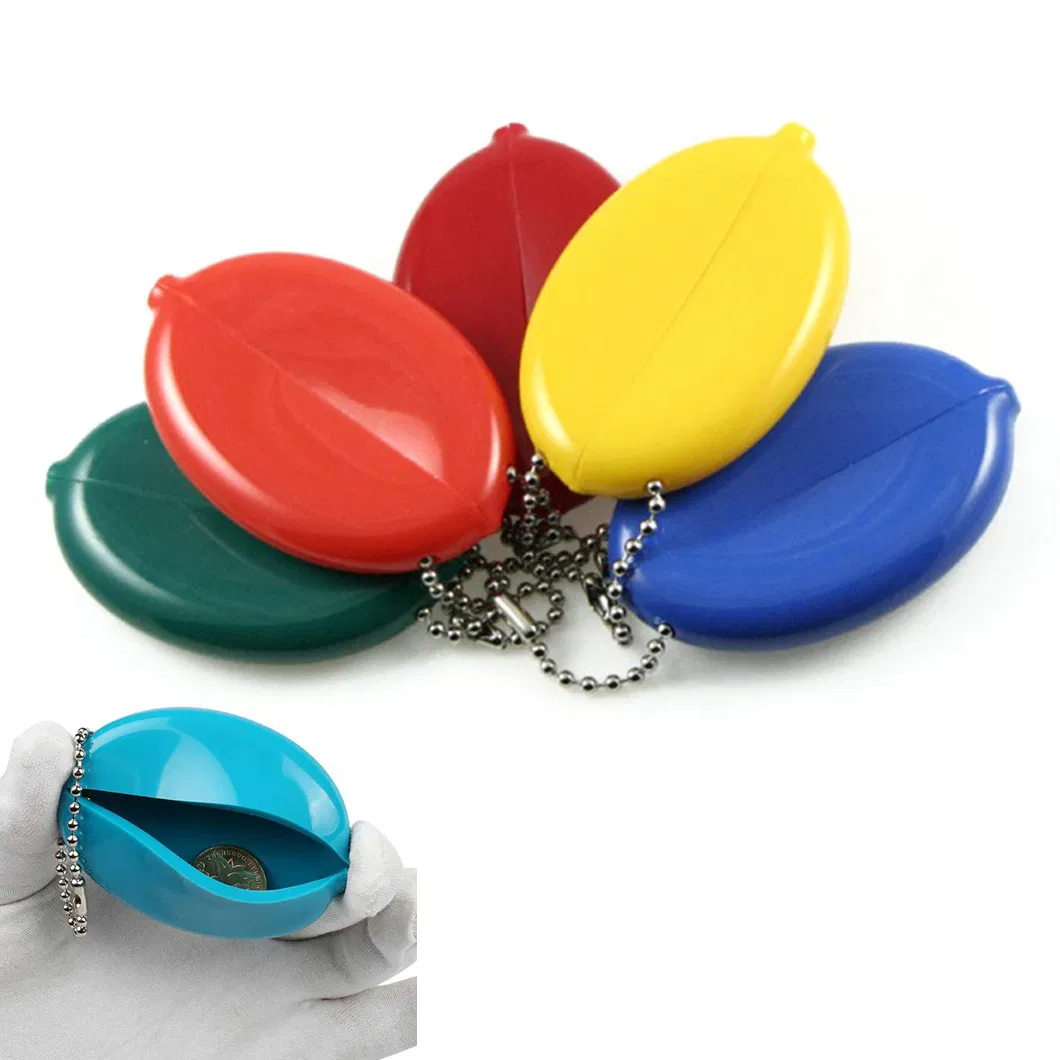 Silicone wallet keychain