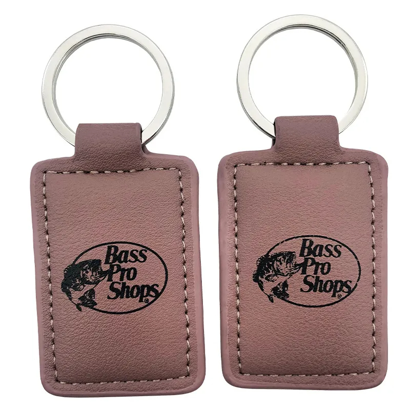 Custom PU leather Keychain